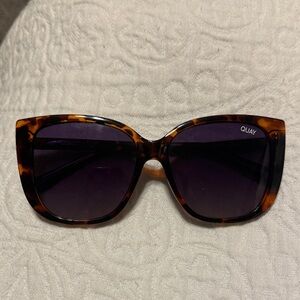 Quay Australia Brown Tortoise polarized Ever After Sunglasses